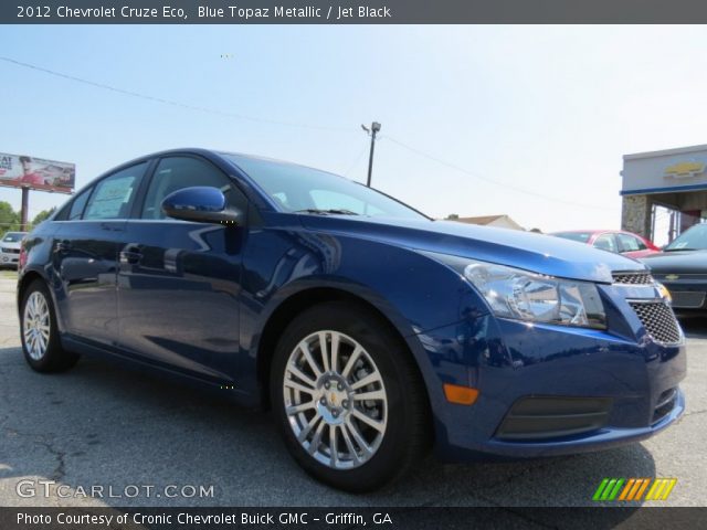 2012 Chevrolet Cruze Eco in Blue Topaz Metallic