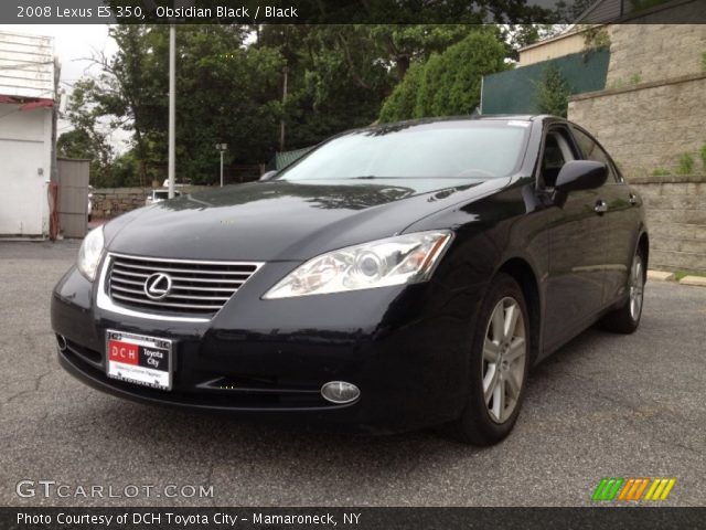 2008 Lexus ES 350 in Obsidian Black