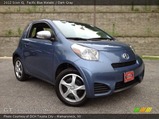 2012 Scion iQ  in Pacific Blue Metallic