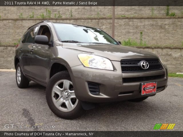 2011 Toyota RAV4 I4 4WD in Pyrite Metallic