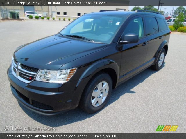 2012 Dodge Journey SE in Brilliant Black Crystal Pearl