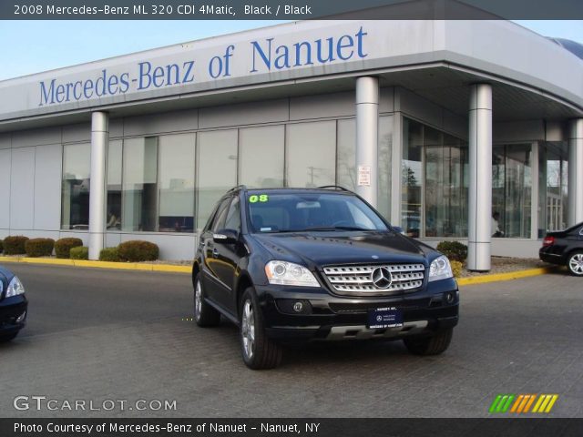 2008 Mercedes-Benz ML 320 CDI 4Matic in Black