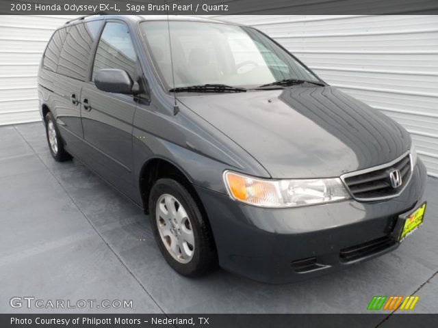 2003 Honda Odyssey EX-L in Sage Brush Pearl