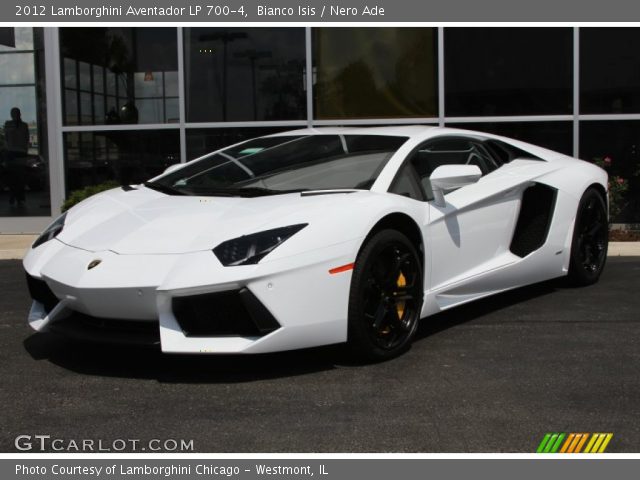 2012 Lamborghini Aventador LP 700-4 in Bianco Isis