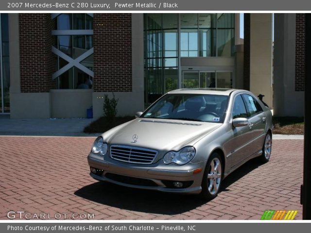 2007 Mercedes-Benz C 280 Luxury in Pewter Metallic