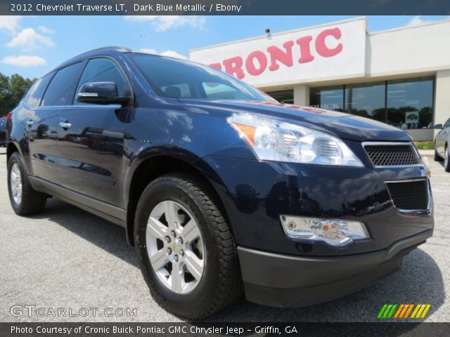 2012 Chevrolet Traverse LT in Dark Blue Metallic