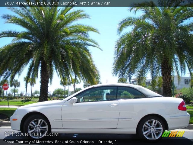 2007 Mercedes-Benz CLK 350 Cabriolet in Arctic White