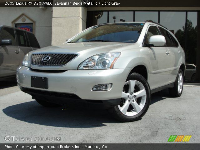 2005 Lexus RX 330 AWD in Savannah Beige Metallic