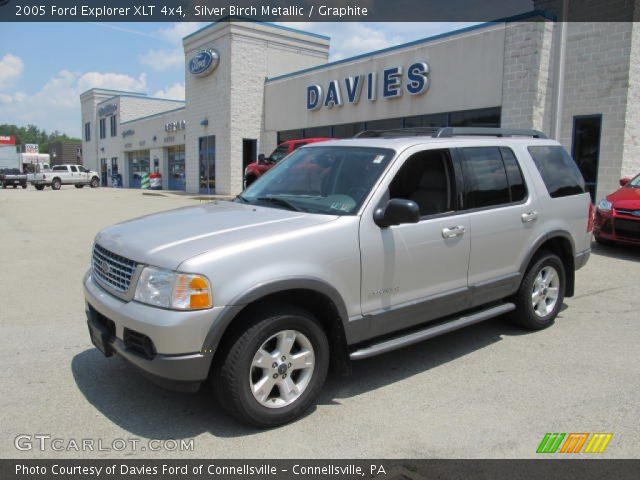 2005 Ford Explorer XLT 4x4 in Silver Birch Metallic