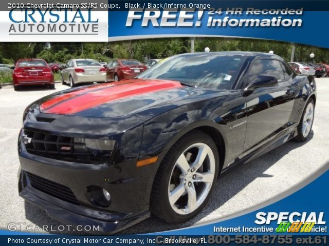 2010 Chevrolet Camaro SS/RS Coupe in Black