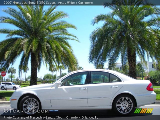 2007 Mercedes-Benz E 350 Sedan in Arctic White