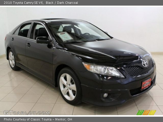 2010 Toyota Camry SE V6 in Black