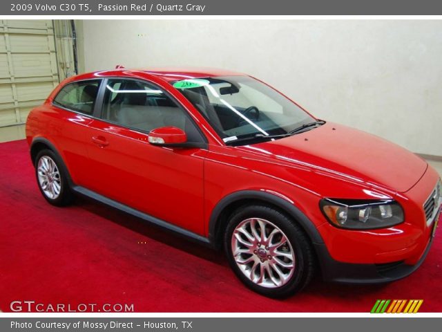 2009 Volvo C30 T5 in Passion Red