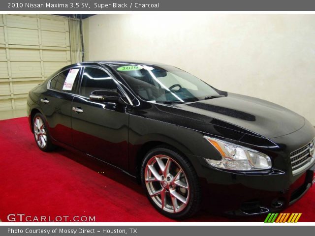 2010 Nissan Maxima 3.5 SV in Super Black