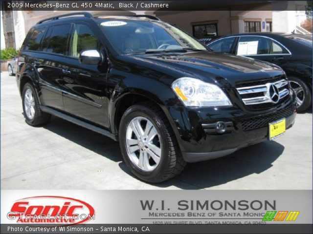 2009 Mercedes-Benz GL 450 4Matic in Black