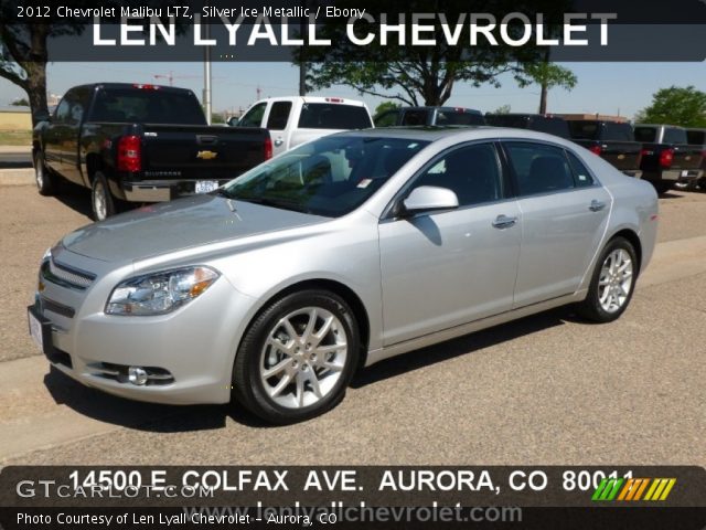 2012 Chevrolet Malibu LTZ in Silver Ice Metallic