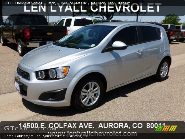 2012 Chevrolet Sonic LS Hatch in Silver Ice Metallic