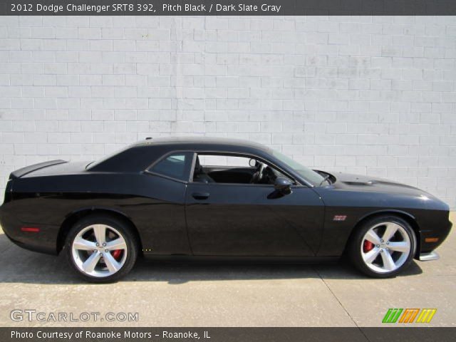 2012 Dodge Challenger SRT8 392 in Pitch Black