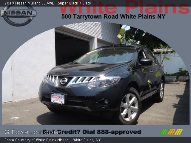 2010 Nissan Murano SL AWD in Super Black