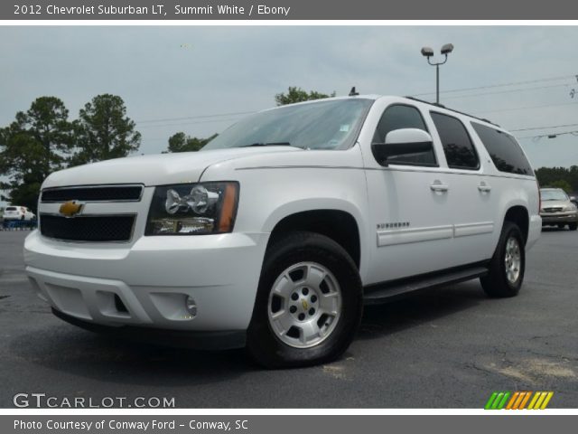 2012 Chevrolet Suburban LT in Summit White