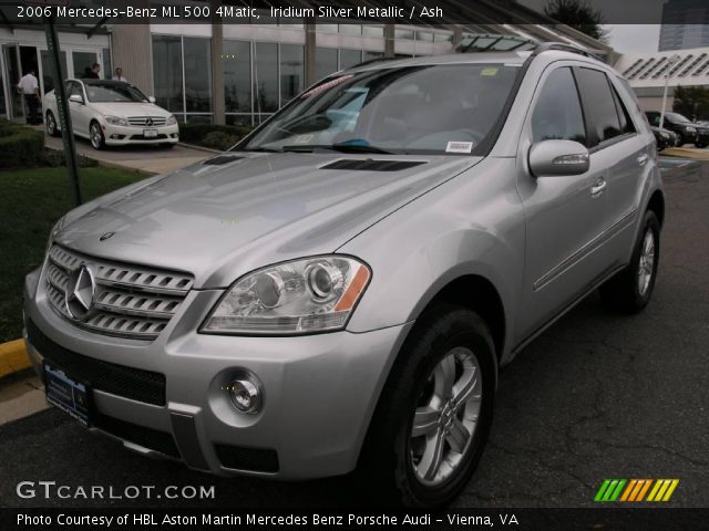 2006 Mercedes-Benz ML 500 4Matic in Iridium Silver Metallic