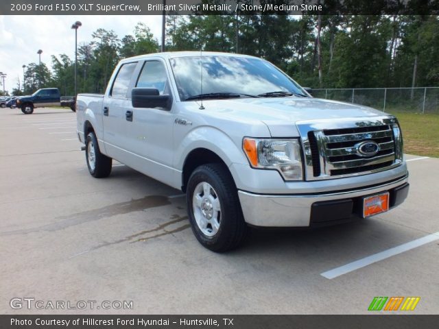 2009 Ford F150 XLT SuperCrew in Brilliant Silver Metallic