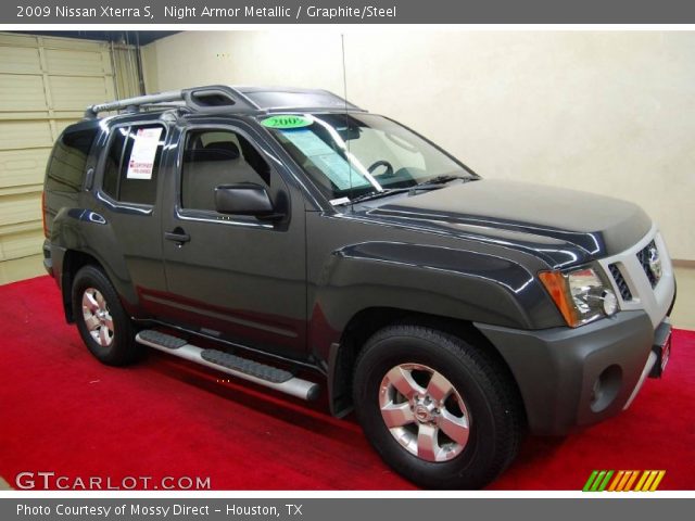 2009 Nissan Xterra S in Night Armor Metallic