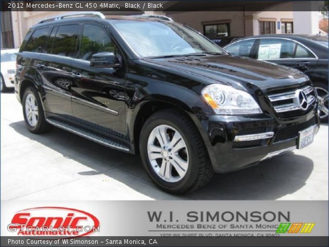 2012 Mercedes-Benz GL 450 4Matic in Black