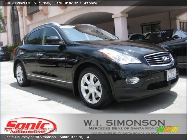 2009 Infiniti EX 35 Journey in Black Obsidian