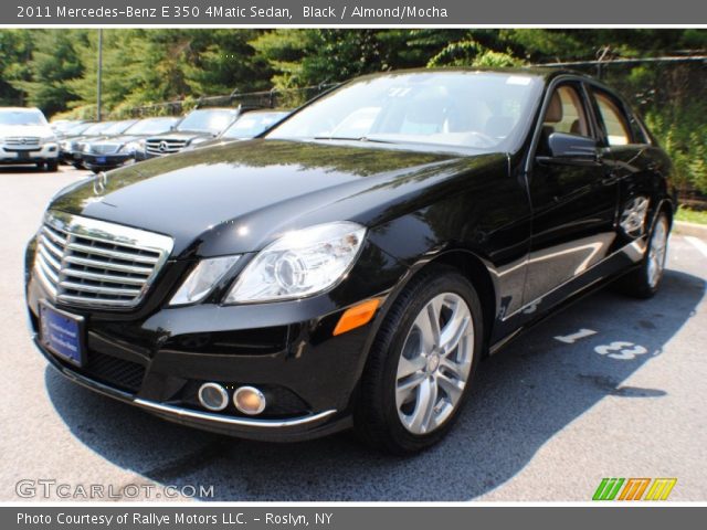 2011 Mercedes-Benz E 350 4Matic Sedan in Black