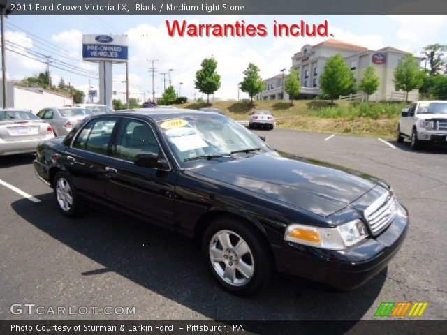 2011 Ford Crown Victoria LX in Black