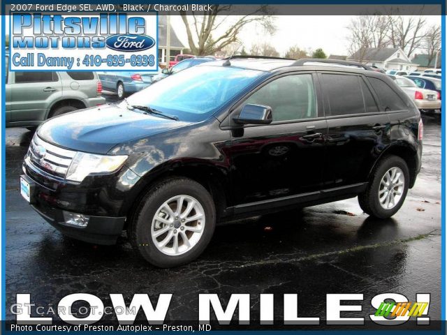 2007 Ford Edge SEL AWD in Black
