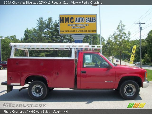1999 Chevrolet Silverado 2500 LS Regular Cab in Victory Red