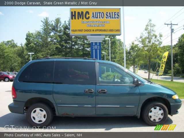 2000 Dodge Caravan  in Shale Green Metallic