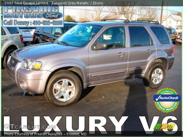 2007 Ford Escape Limited in Tungsten Grey Metallic