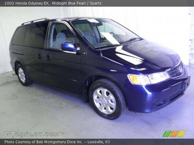 2003 Honda Odyssey EX in Midnight Blue Pearl