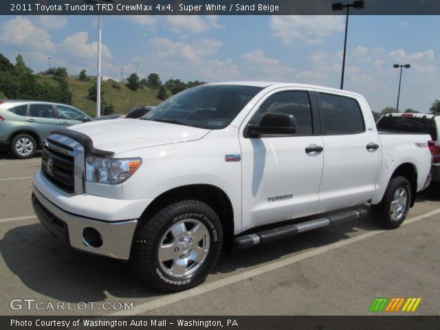 2011 Toyota Tundra TRD CrewMax 4x4 in Super White