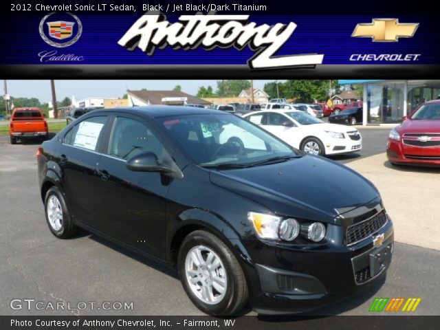 2012 Chevrolet Sonic LT Sedan in Black