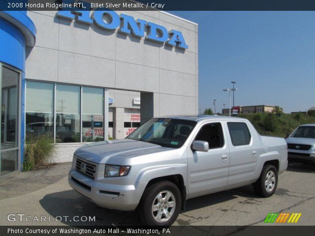 2008 Honda Ridgeline RTL in Billet Silver Metallic