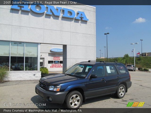 2005 Subaru Forester 2.5 X in Regal Blue Pearl