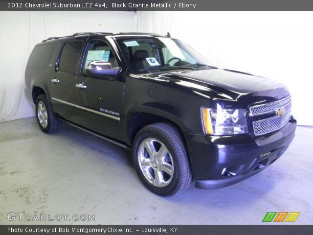 2012 Chevrolet Suburban LTZ 4x4 in Black Granite Metallic