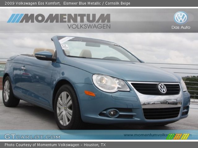 2009 Volkswagen Eos Komfort in Eismeer Blue Metallic