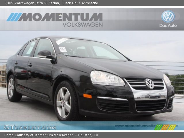2009 Volkswagen Jetta SE Sedan in Black Uni