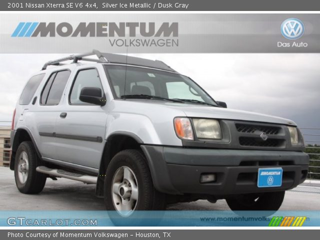 2001 Nissan xterra silver #2