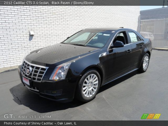 2012 Cadillac CTS 3.0 Sedan in Black Raven