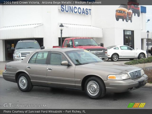 2001 Ford Crown Victoria  in Arizona Beige Metallic