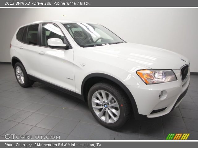 2013 BMW X3 xDrive 28i in Alpine White