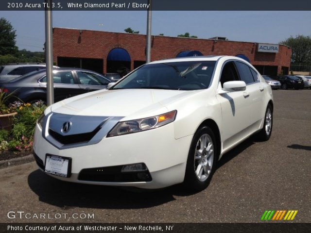 2010 Acura TL 3.5 in White Diamond Pearl