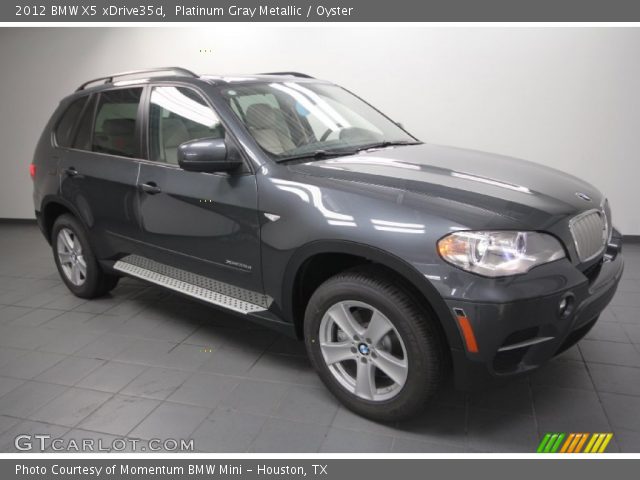 2012 BMW X5 xDrive35d in Platinum Gray Metallic