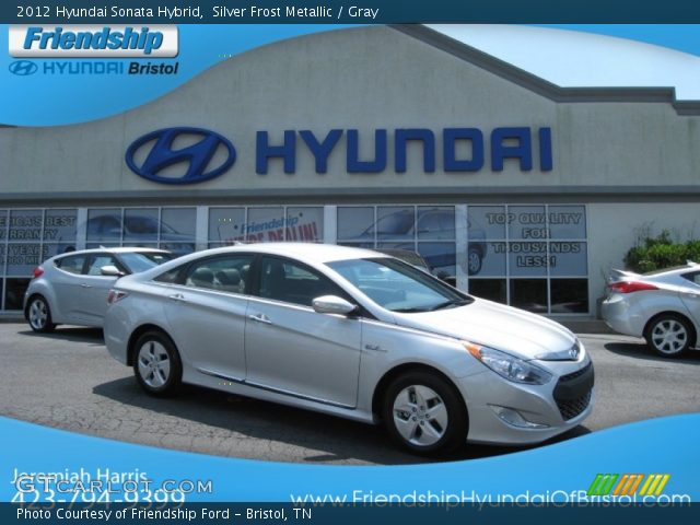 2012 Hyundai Sonata Hybrid in Silver Frost Metallic